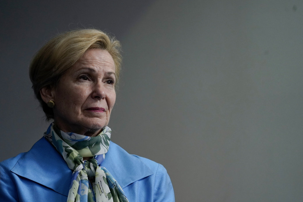 白宫冠状病毒应对协调员黛博拉·伯克斯博士(deborah birx)今天表示