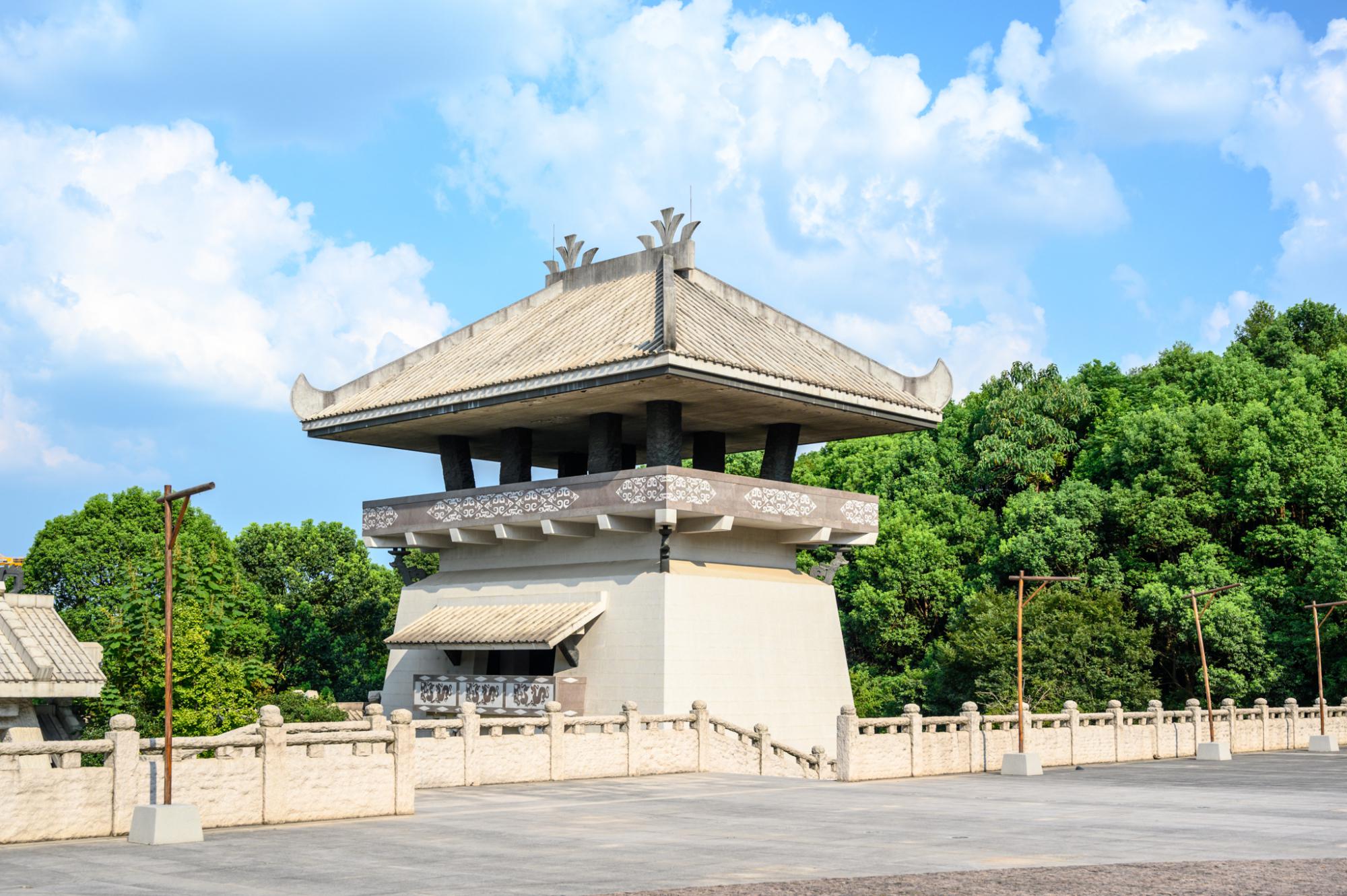 浙江上虞规模最大的庙宇,建筑没有一片瓦,供奉着五帝之一的舜帝