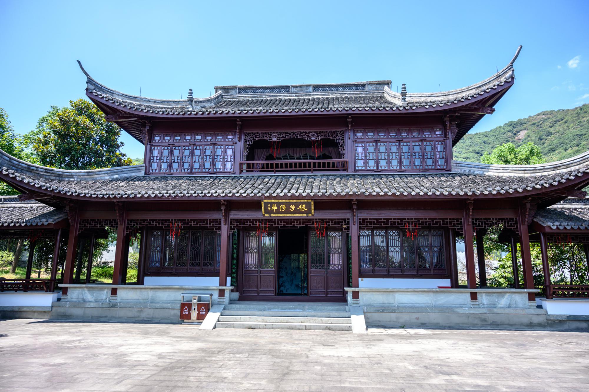 实拍绍兴上虞祝家庄景区传说中祝英台的故乡耗资4000万建成