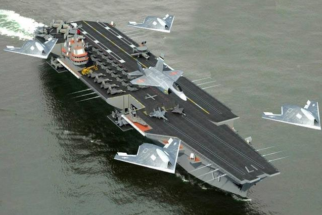 新一代的076两栖舰,为何要配备电磁弹射,搭载无人攻击机?