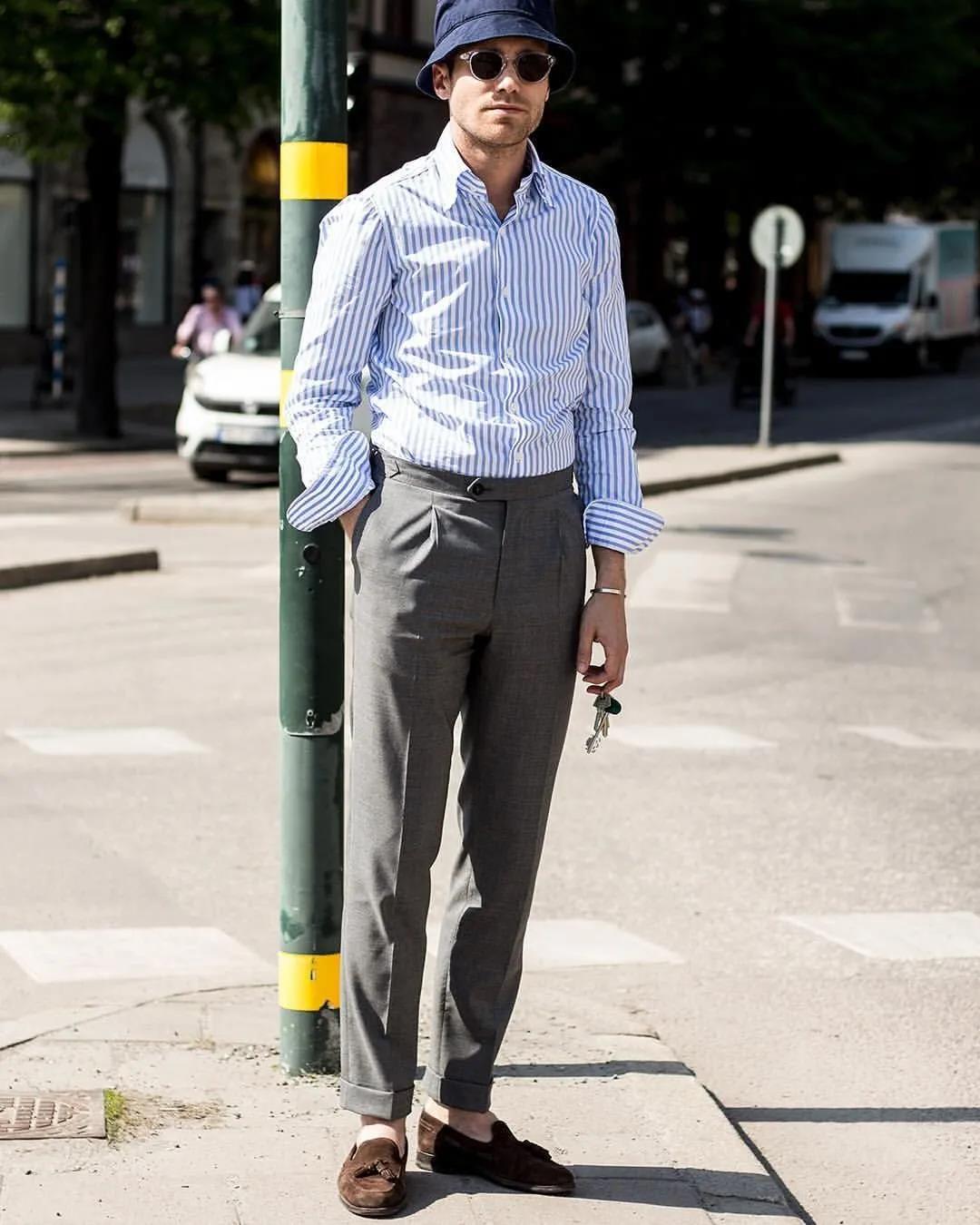 福州mr.c西先生西服定制——衬衫 西裤,穿不腻的通勤组合