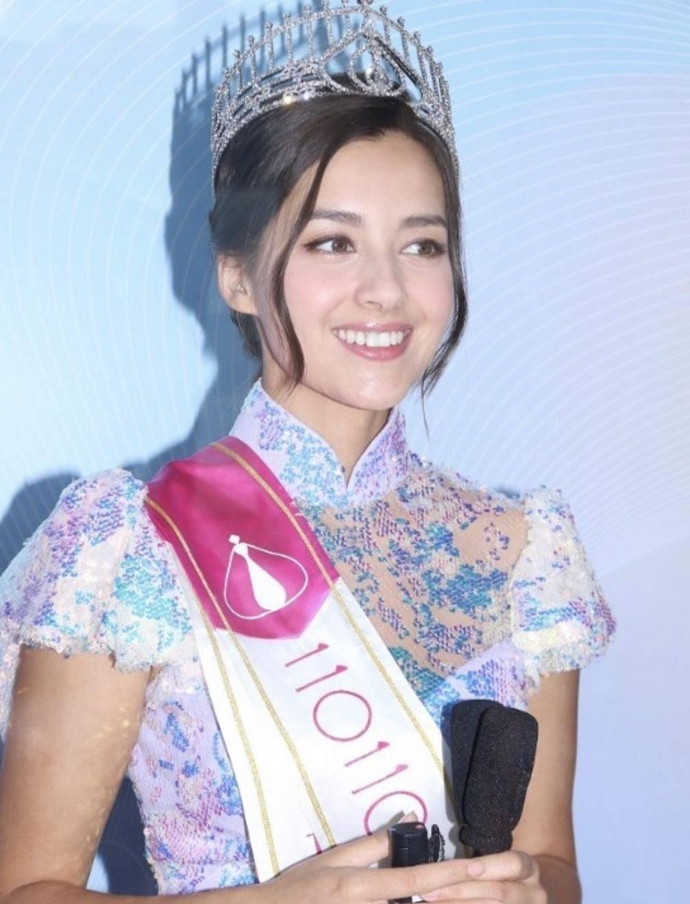 2020年港姐冠军被网友批有缺陷直言尚未习惯是冠军