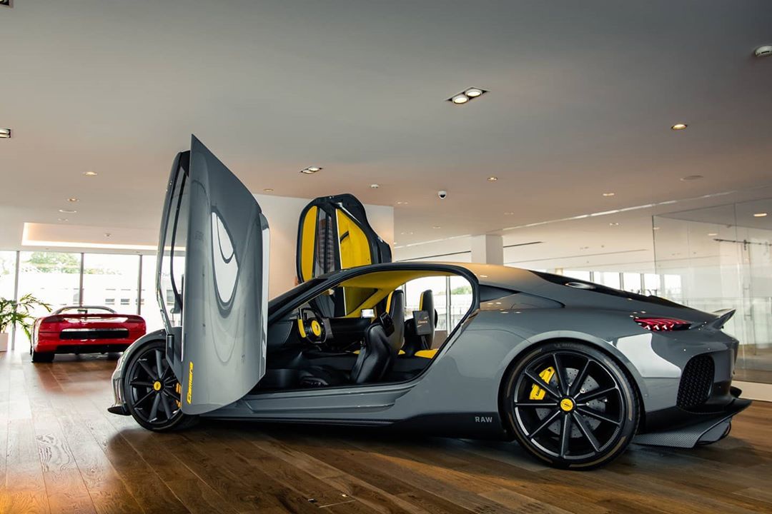 科尼赛克gemera实车 四座超级跑车