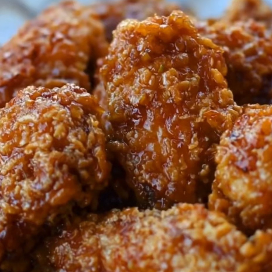 解锁一道菜蜂蜜黄油炸鸡