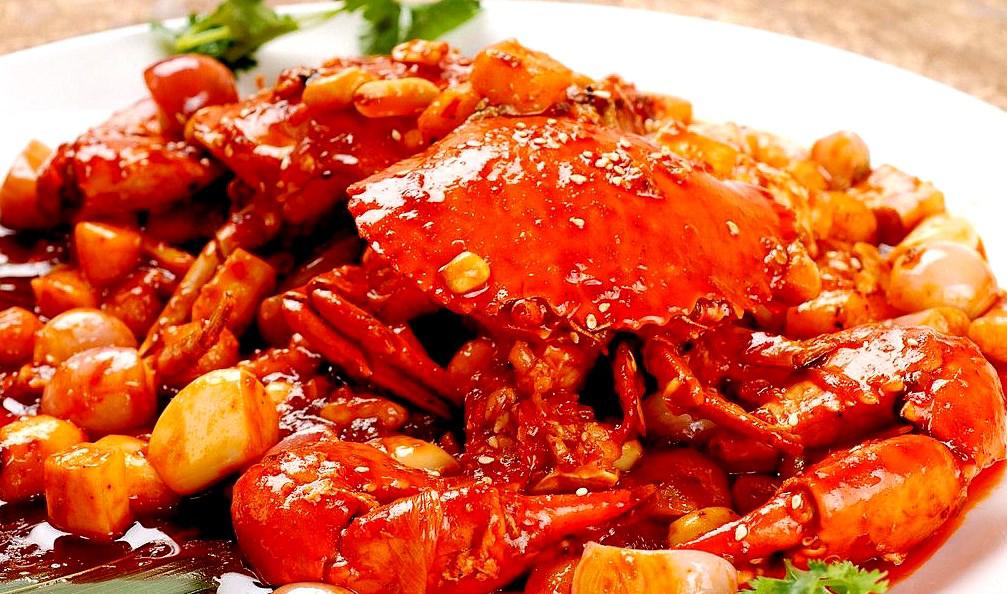 一道特别的香辣蟹,肉鲜味美,隔着屏幕都感觉到香气|螃蟹|干辣椒|辣椒