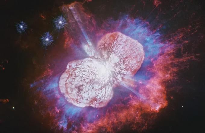 nasa捕获超新星爆炸距地2400光年冲击波如一片薄纱