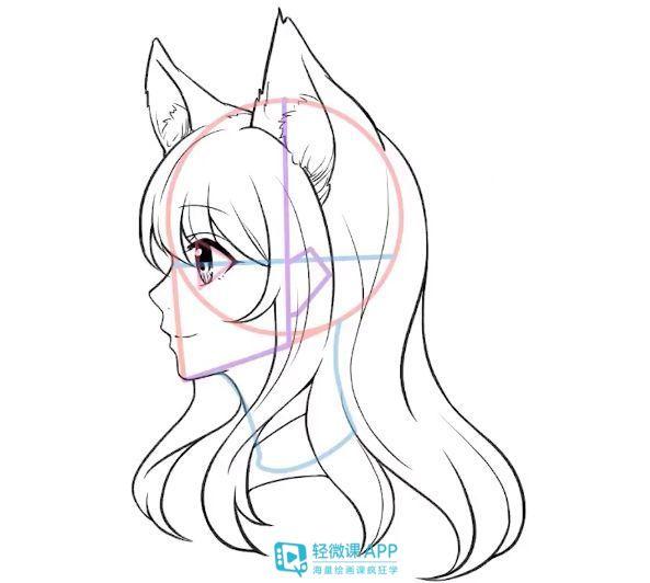 动漫人物侧脸如何绘制?人物侧面快速画法!