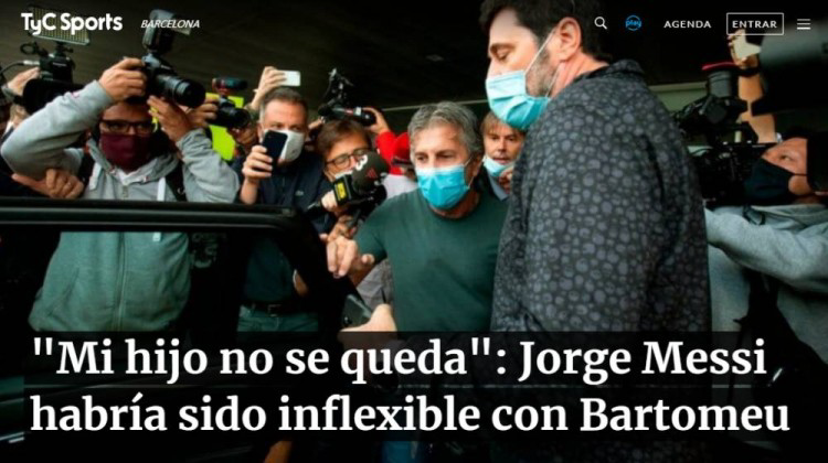与巴萨会谈未达成一致梅西父亲我儿子不会留下 巴托梅乌咬定7亿欧休闲区蓝鸢梦想 - Www.slyday.coM