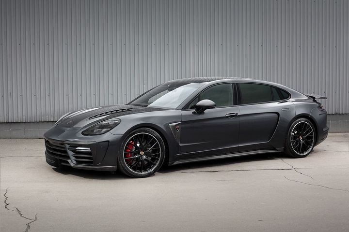 topcar为保时捷panamera turbo打造宽体改装套件