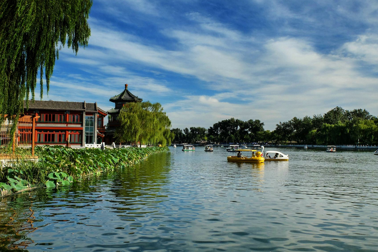 北京的一处公园,景色堪比江南水乡,门票免费却人迹罕至