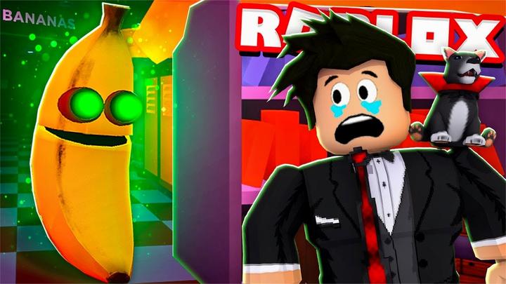 roblox逃离香蕉怪:小黄人逃生大冒险!变身恶魔香蕉怪?小格解说