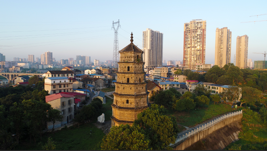 4a景区百年古塔森林氧吧邵阳这个地方的美景太多了就在市区