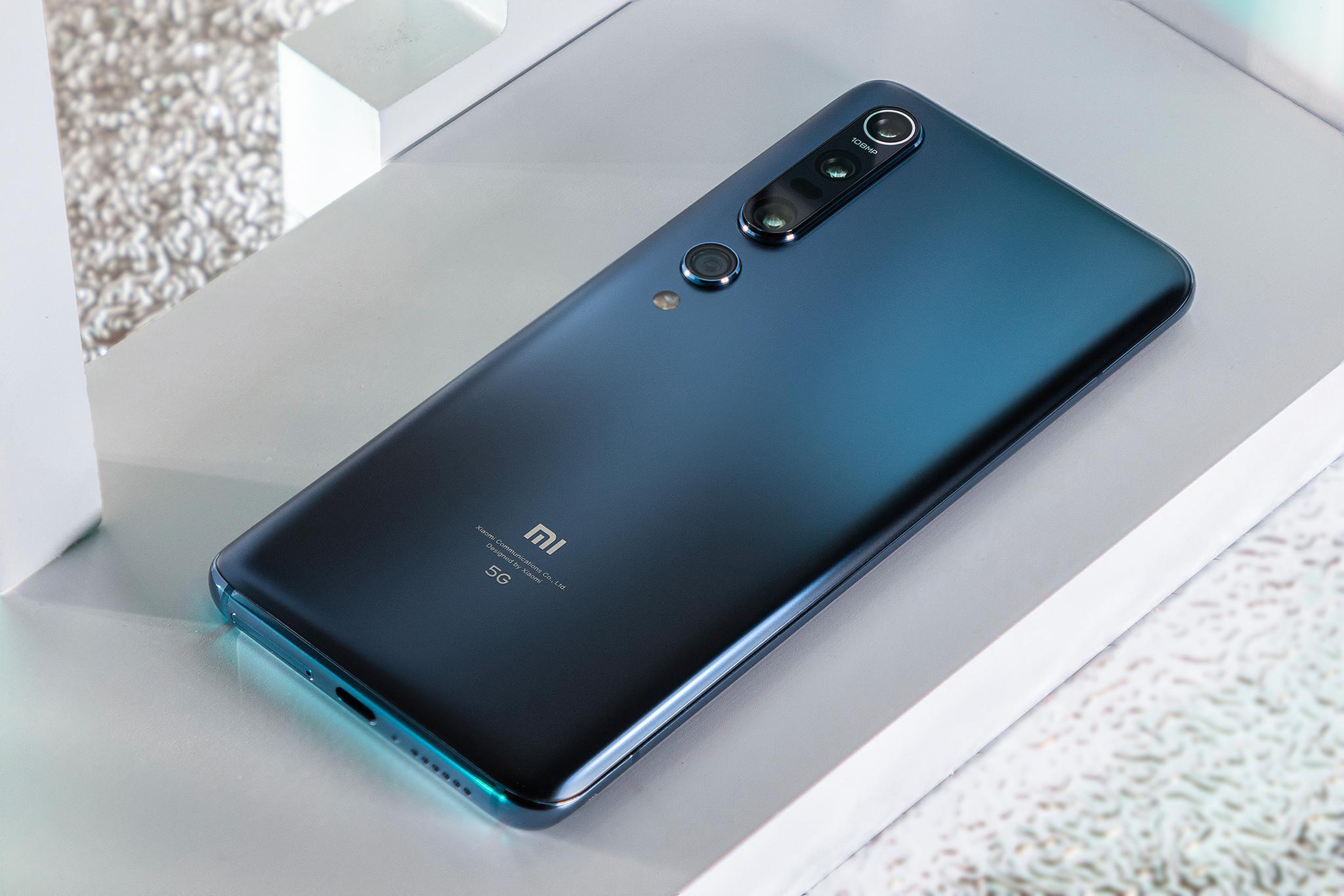 小米10pro星空蓝炫彩开箱