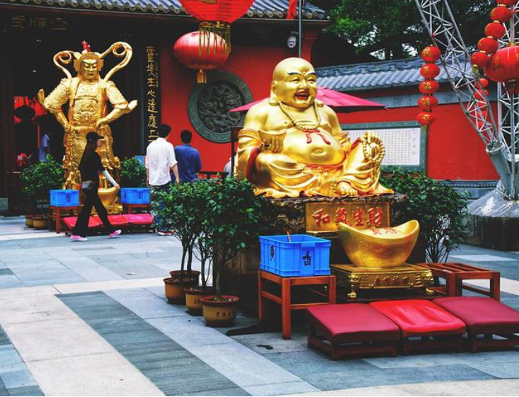 浙江必去寺庙,号称"天下第一财神庙",门票8元有寓意