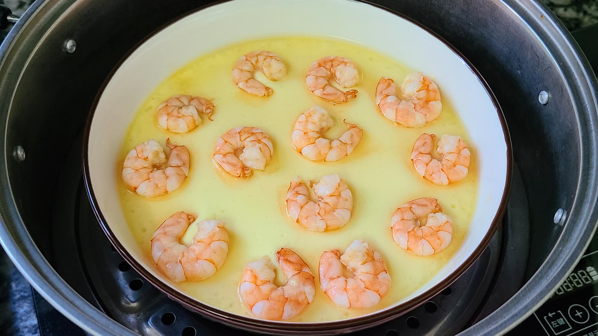 虾仁蒸蛋的家常做法,做出来鲜香美味又营养,味道很棒|虾仁|大虾|美味