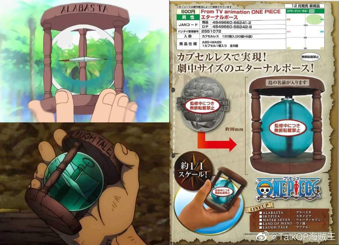 海贼王永久指针扭蛋