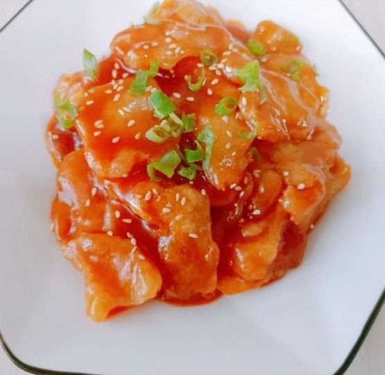 三伏天最馋这一口巴沙鱼做的糖醋鱼片肉质细腻味道鲜嫩