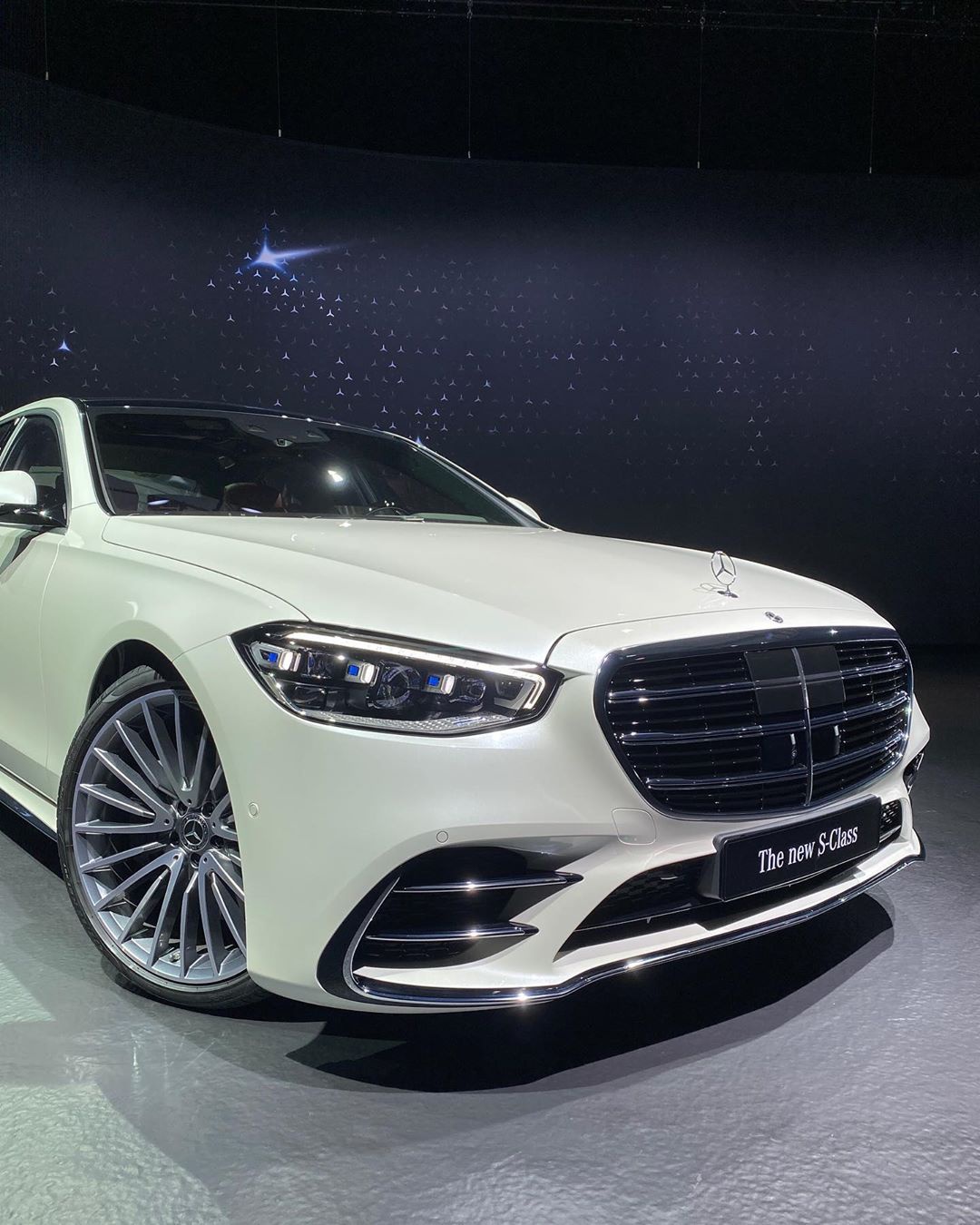 全新奔驰s级实车