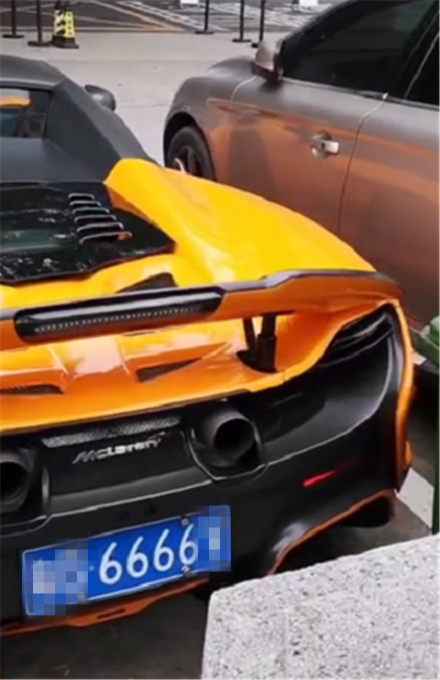 深圳某大公子的代步车,迈凯伦570s,车价7位数,车牌还值6位数