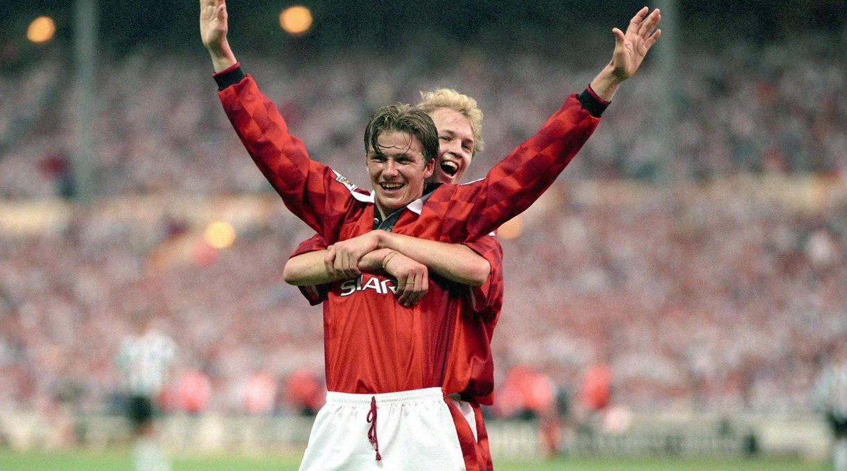 曼联官方大卫贝克汉姆在红魔的十佳球