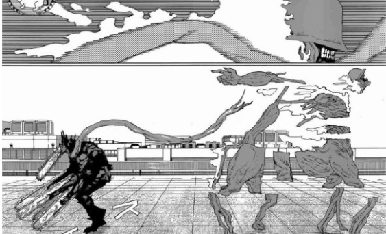 《电锯人》瞬秒地狱恶魔的电锯恶魔帅呆了,疑似致敬等身英雄|地狱