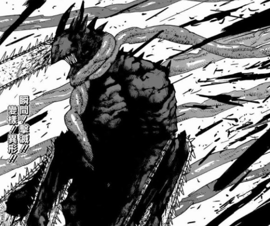 《电锯人》瞬秒地狱恶魔的电锯恶魔帅呆了,疑似致敬等身英雄|地狱