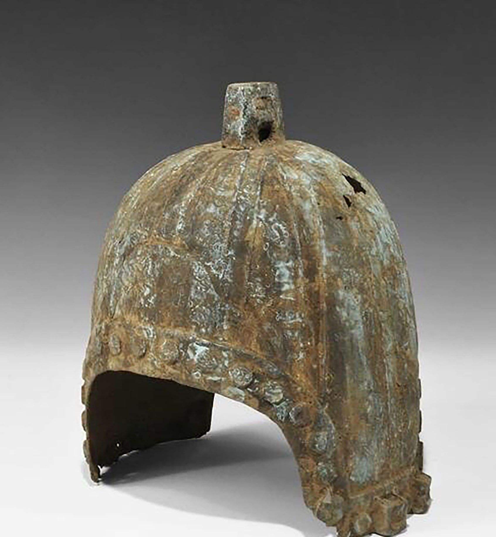 古代将士头盔顶为啥有一个枪尖有何用处古人智慧让人叹服