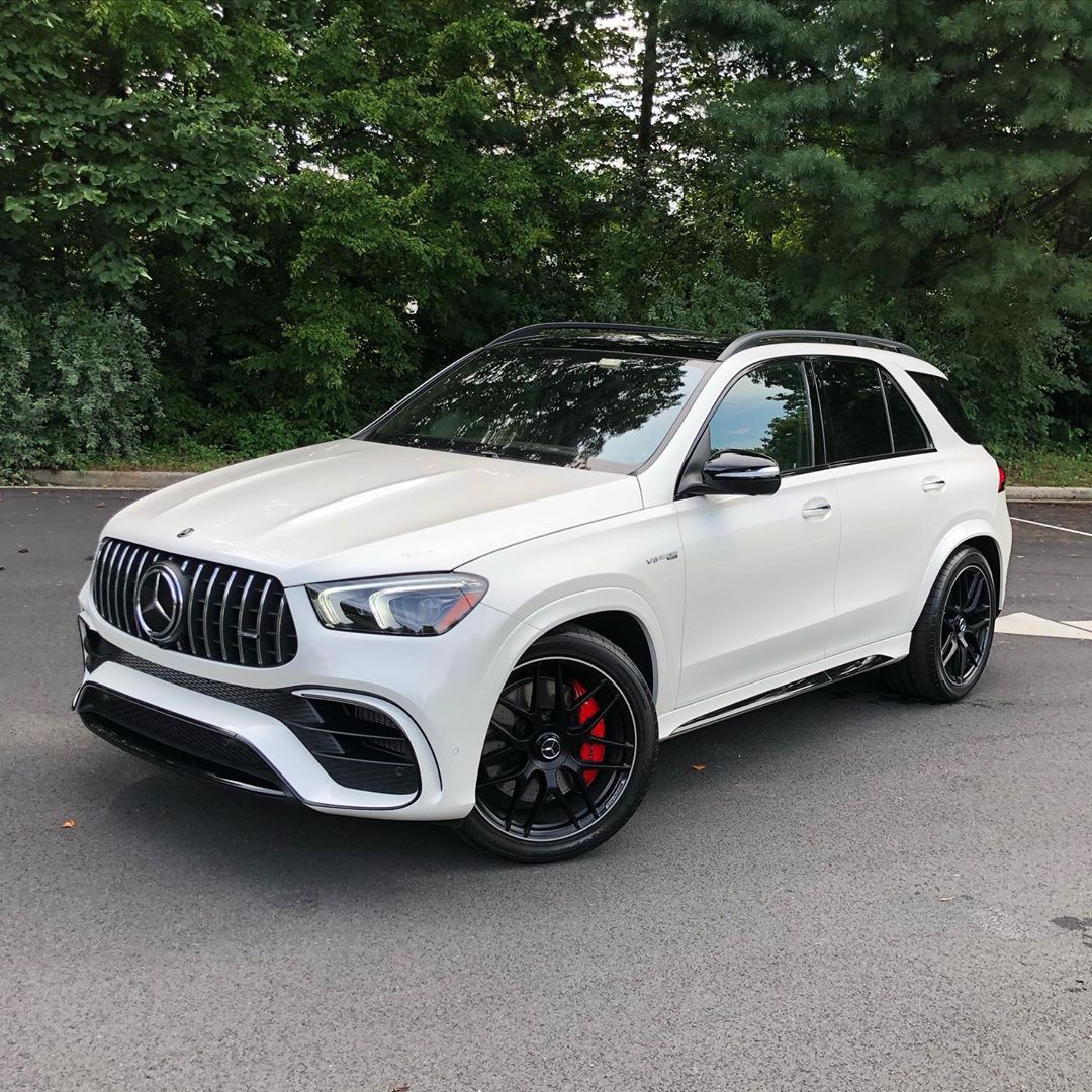 梅赛德斯-amg gle 63实车 非常有气势