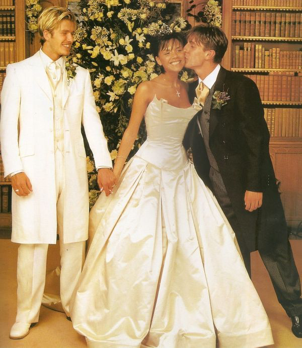 贝克汉姆 结婚照图片