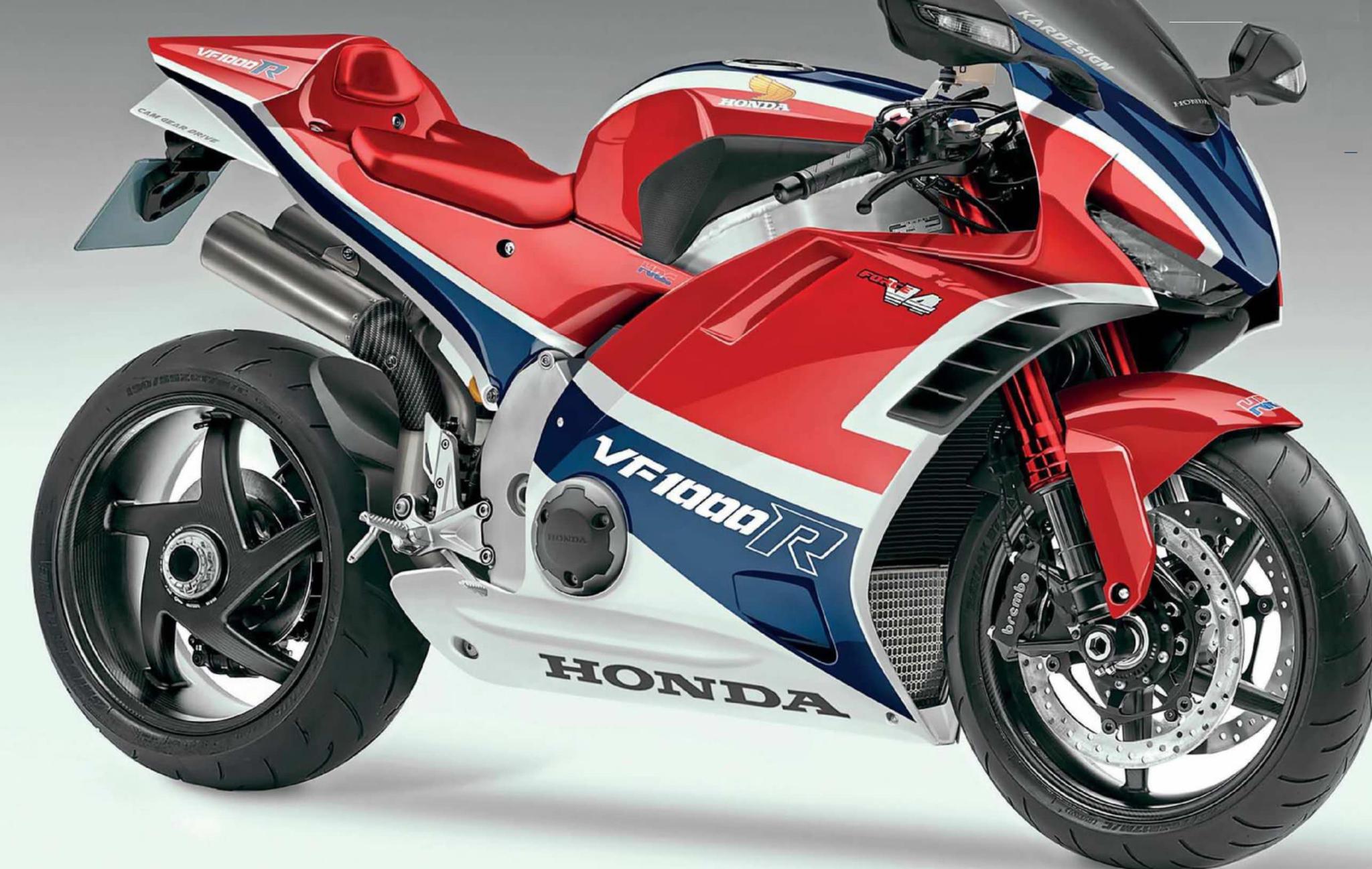 本田rvf1000再曝传闻 v型4缸仿赛有何魅力?