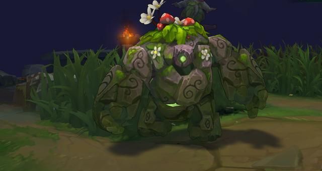 3d视角下,艾翁所召唤出来的小菊,显得十分憨厚.