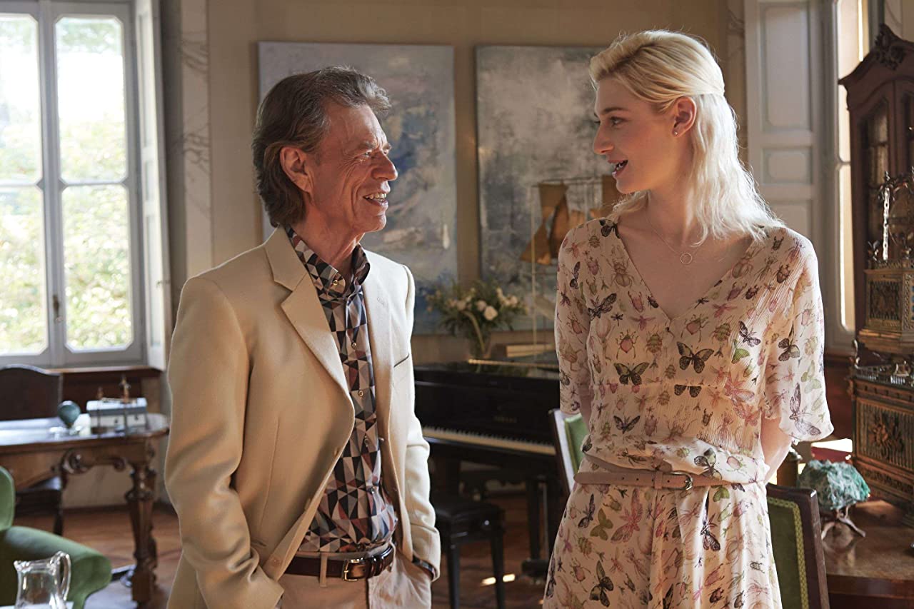 《焦橙邪说》中伊丽莎白和米克·贾格尔.