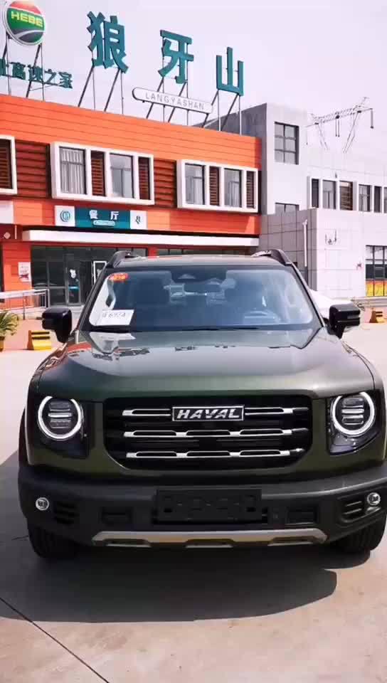 实拍军绿色哈弗大狗目前最霸气的配色怎么样