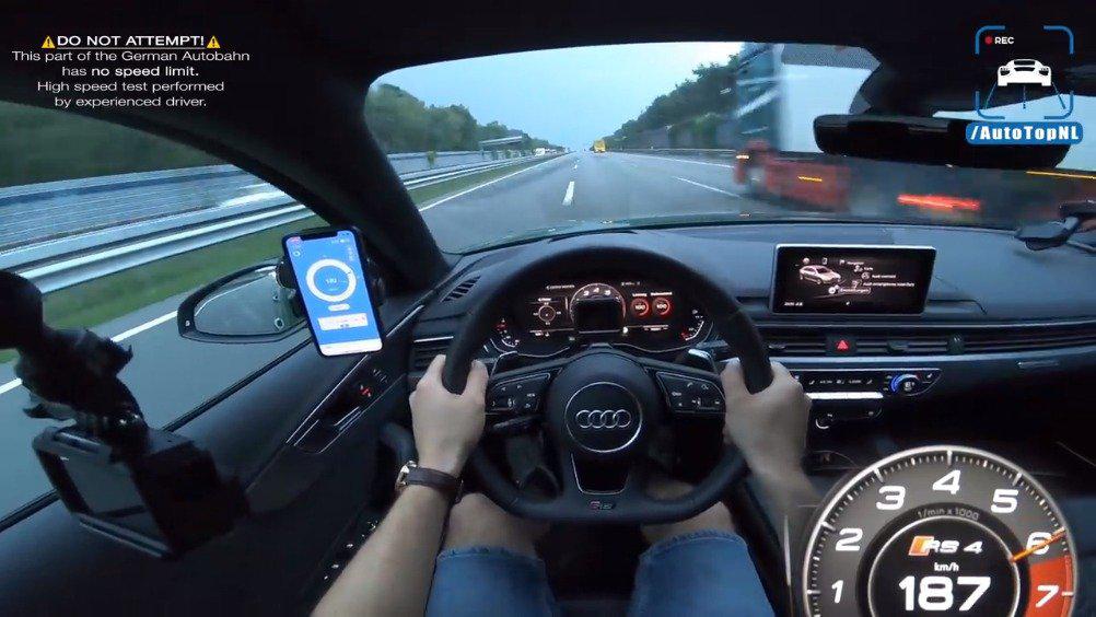 第一视角开豪车:奥迪rs4 avant (autotopnl)