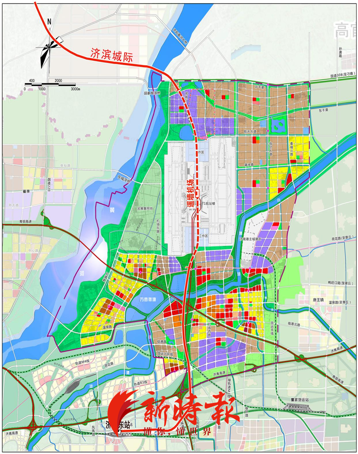 双隧道下穿遥墙机场,新建公铁两用跨黄大桥|济南市|济南|滨州_新浪