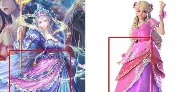 叶罗丽公主裙隐藏的小秘密灵公主和时公主穿的竟是同一款裙子