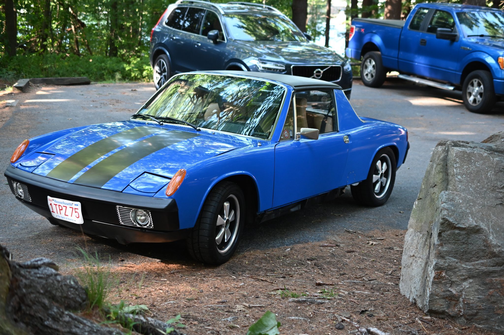 不到3万美元的1973年保时捷914跑车,你可能都没见过吧