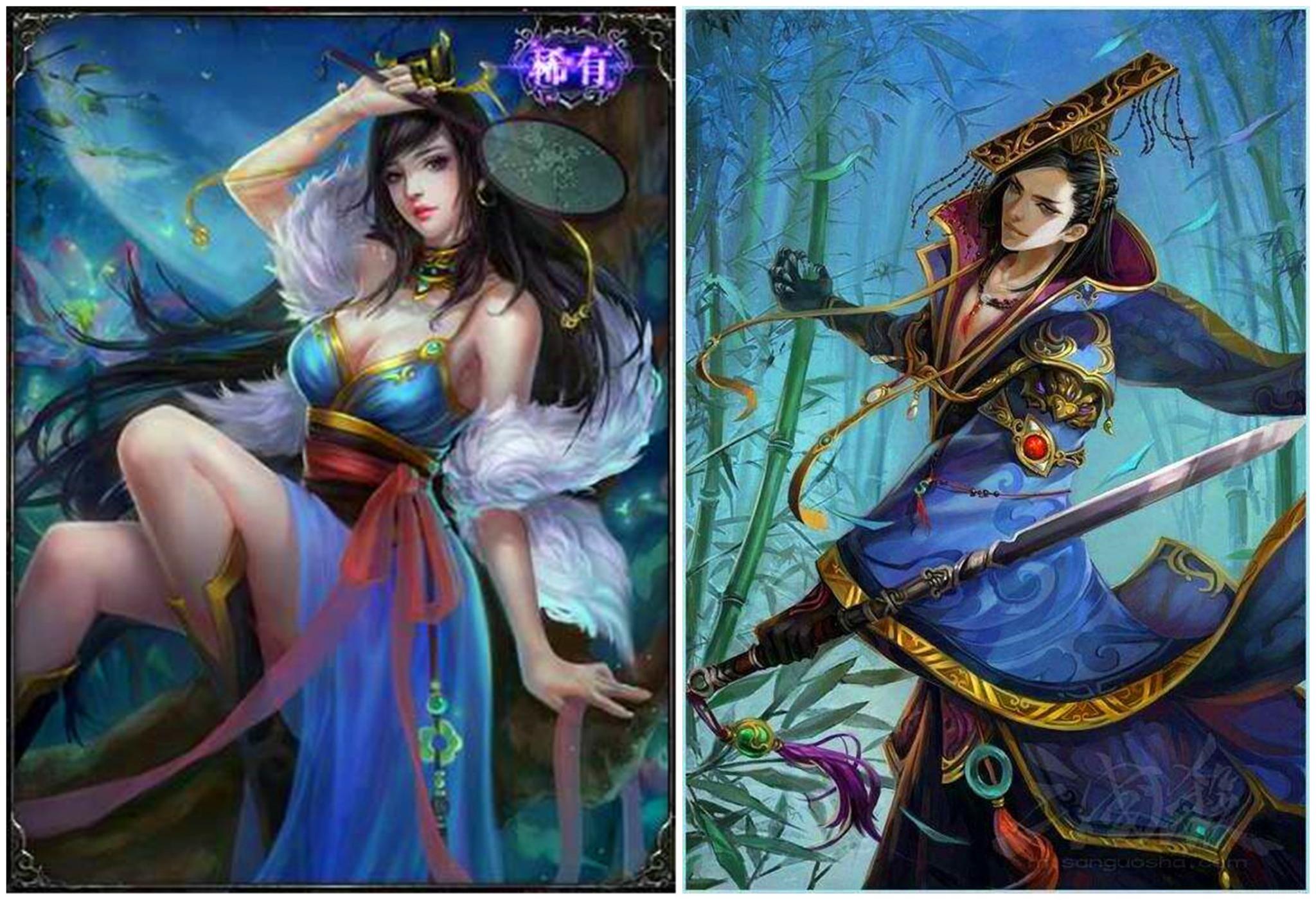 细数三国杀中悍妻,司马懿只能站在她背后,关羽都沦陷她裙下