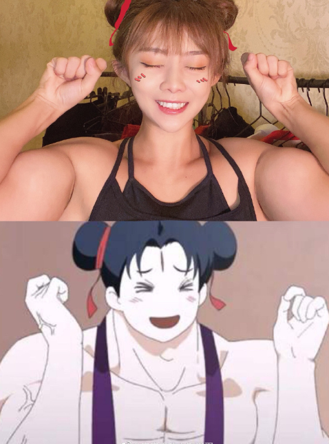 长相超萌身材夸张,肱二头肌不是一般壮|肱二头肌|李硕|健身_新浪新闻