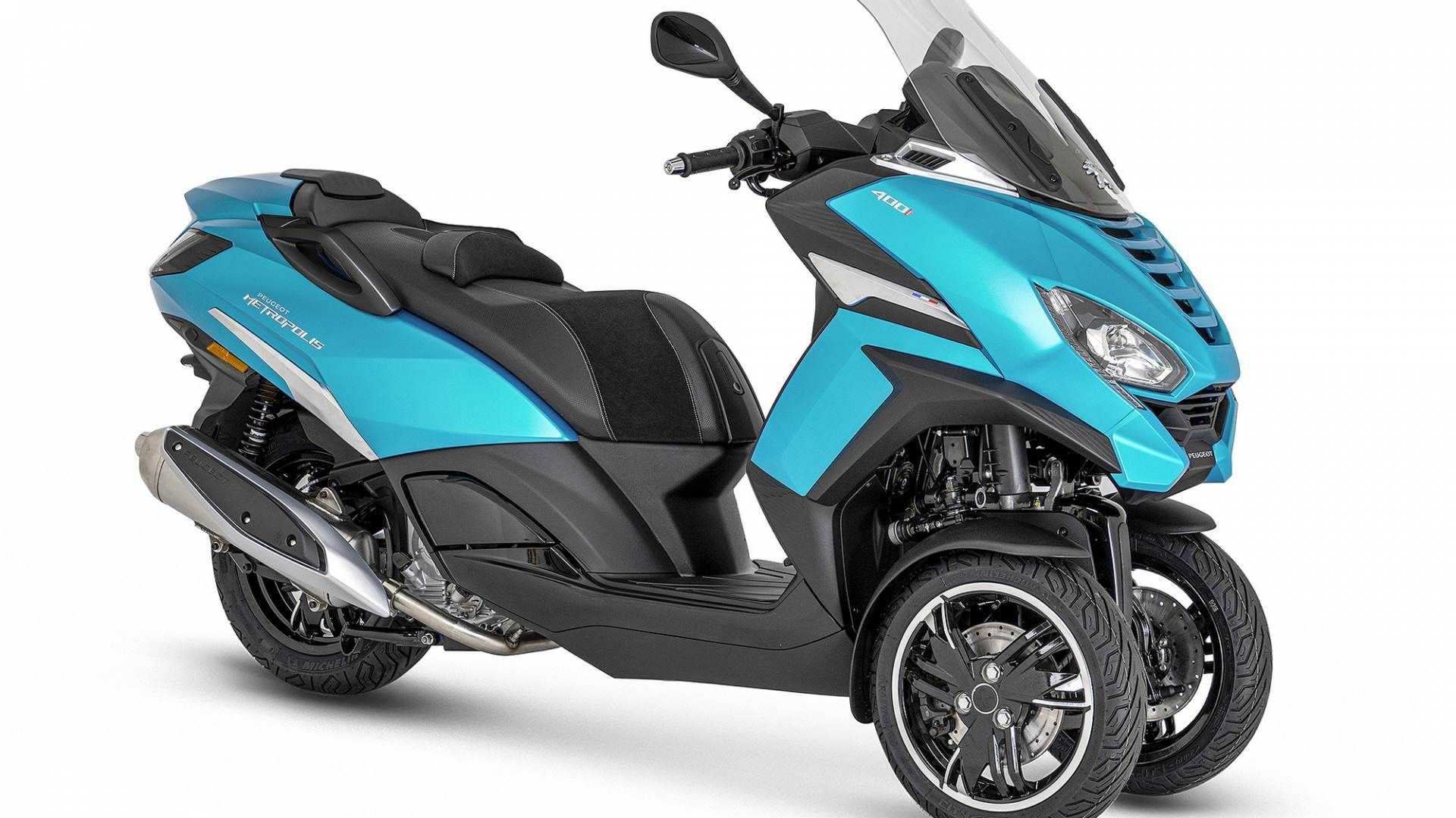 标致metropolis倒三轮摩托车虽然已经到了第三代,第三代与之前的车型