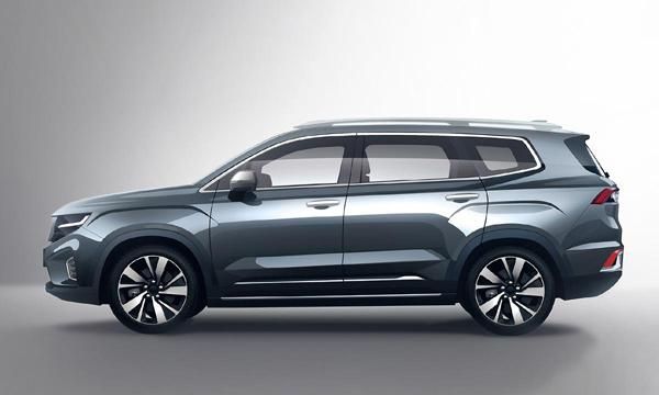 吉利首款大7座suv豪越,10.36万起,能撬动途观l"霸主"地位?