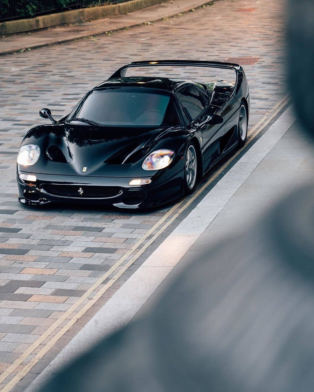 法拉利f50实车 外观非常简洁