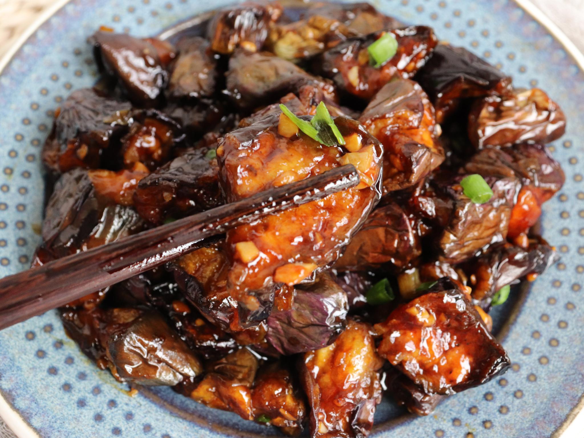 酸甜好吃,外脆里软的糖醋茄子,比肉还好吃