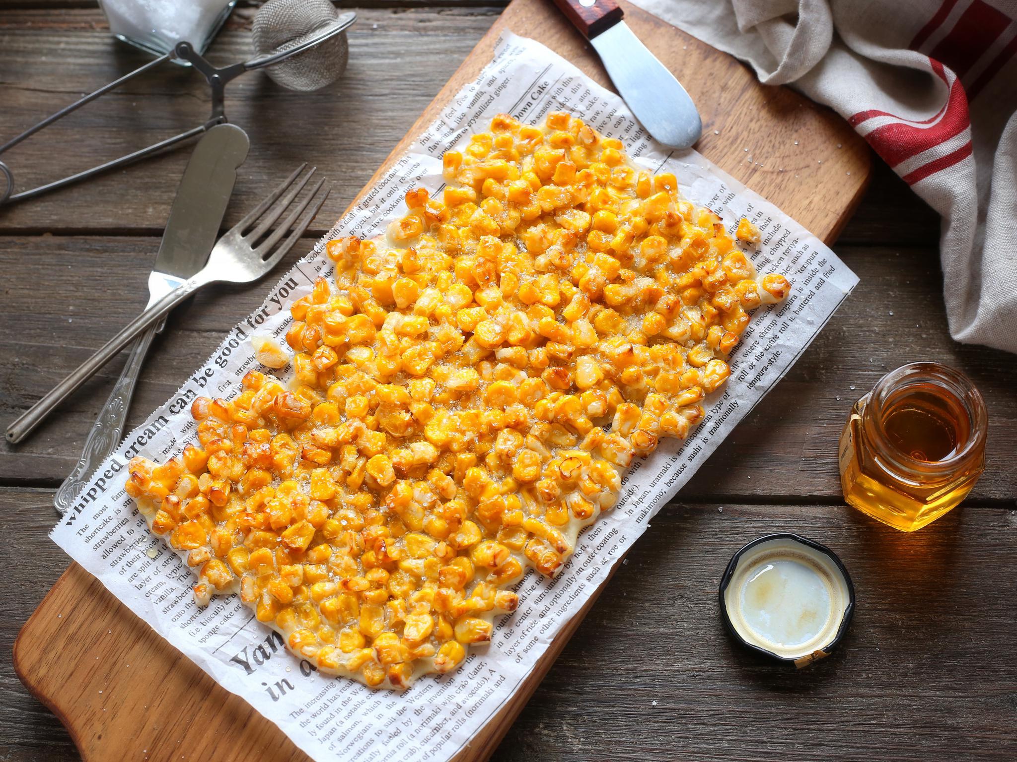 夏天不能错过这小吃,新做法,金黄酥脆,低卡低热量,减肥也能吃|玉米