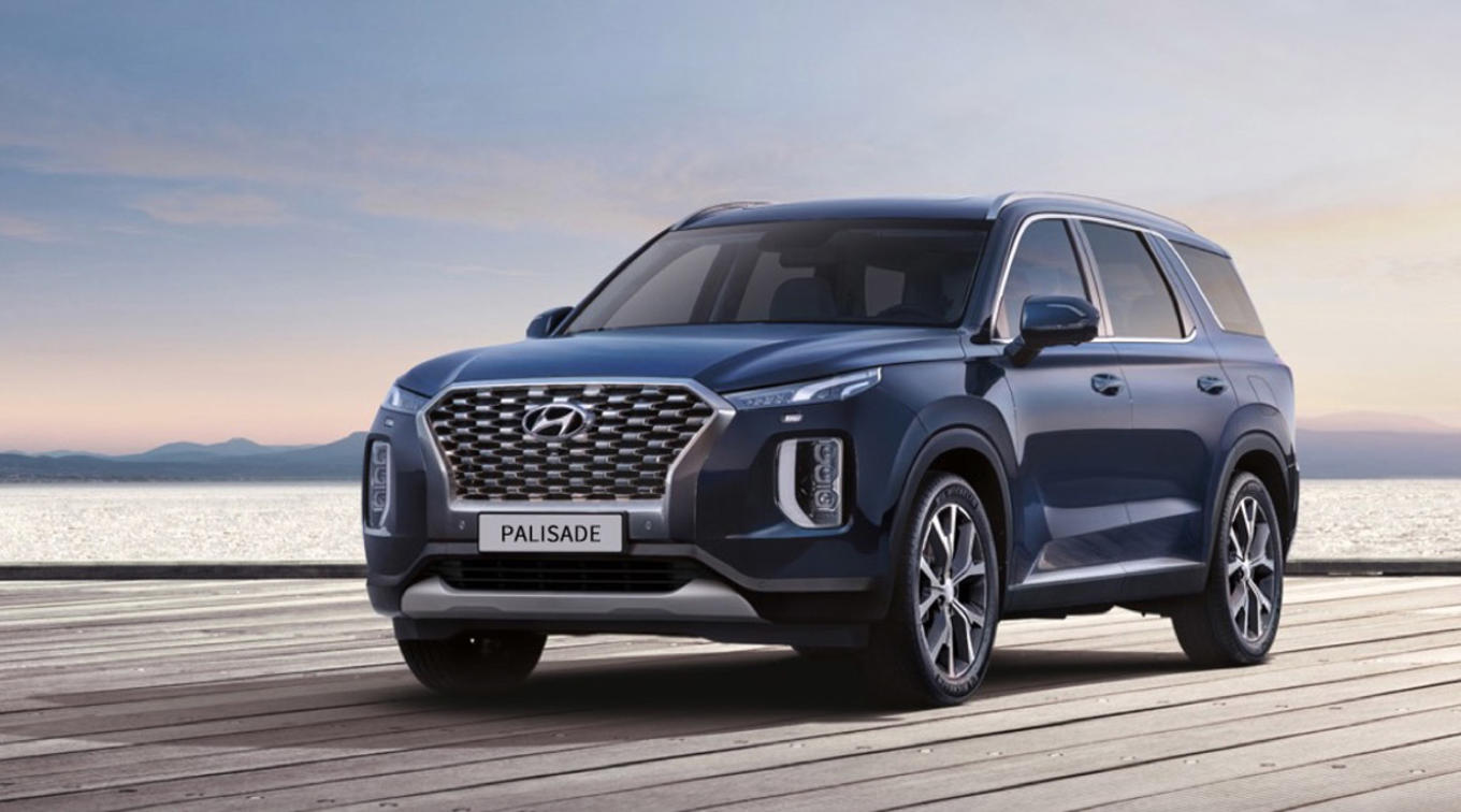 现代汽车为期suv产品帕里斯帝(palisade(配置|询价))举行了线上发布会