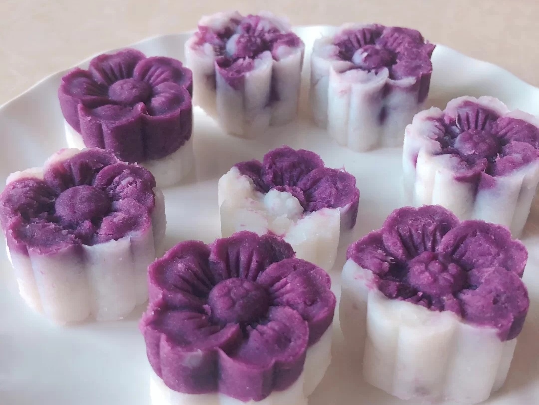 紫薯山药蜂蜜糕,简单一做,口感绵软香甜,营养美味,味道超级棒