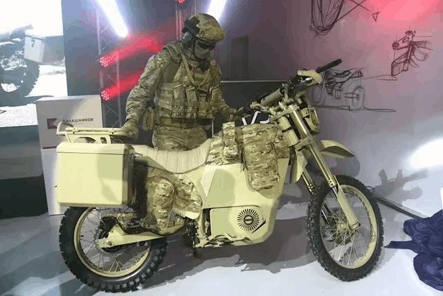 的sm-1电动摩托车,很可能将获得俄军订单,推测俄军特种兵或宪兵等单位