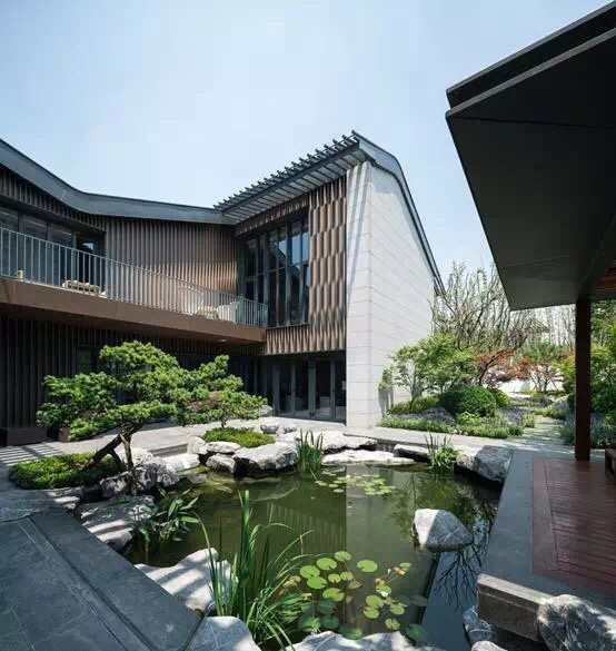 16个“中式庭院”花园设计,打造气质院落,乐享诗意家居|院落|庭院|诗意_新浪新闻