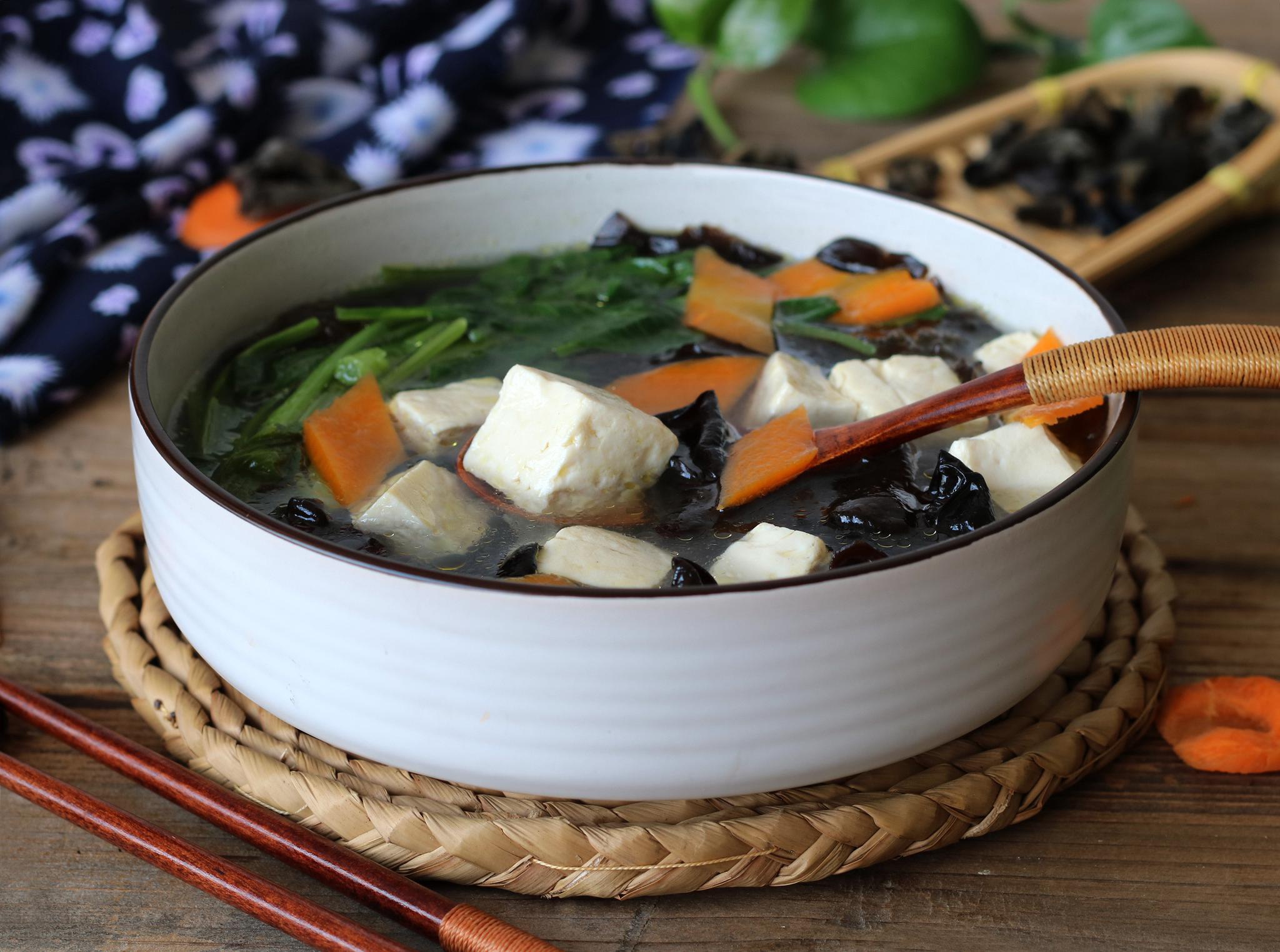 健身教练推荐的减脂汤,低脂营养饱腹感强,一周轻松瘦3斤|木耳|减脂