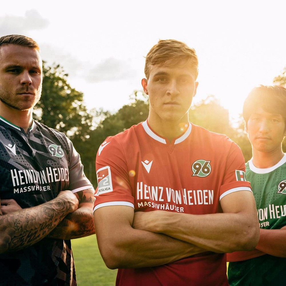 汉诺威96发布2020/21赛季主客场球衣